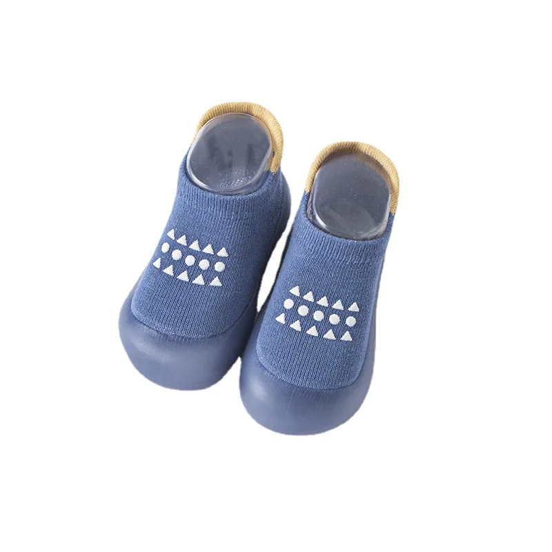 Baby Shoes Boys Girls Kids First-Walking Toddler Floor Anti-Slip Breathable Soft Bottom Shoes (1-3T)