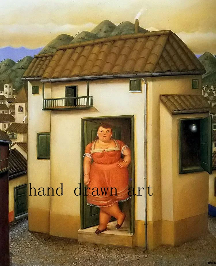 Высококачественная картина маслом воспроизводство Фернандо Ботеро работы на