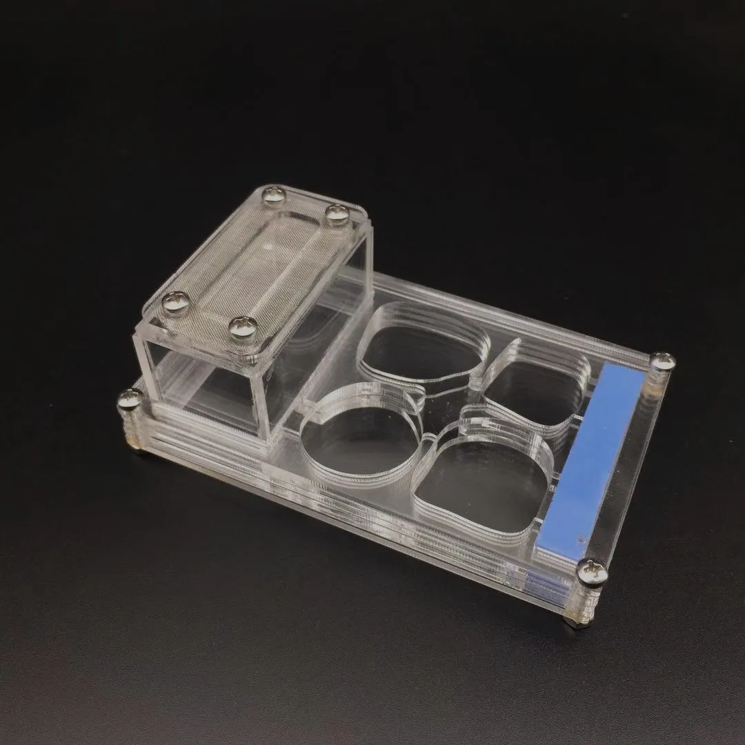 1 шт. Муравьиное гнездо акриловое плоское маленькое домашняя мастерская|Товары