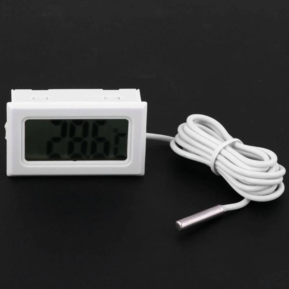 Quelima Мини цифровой термометр электронный измеритель температуры ЖК дисплей