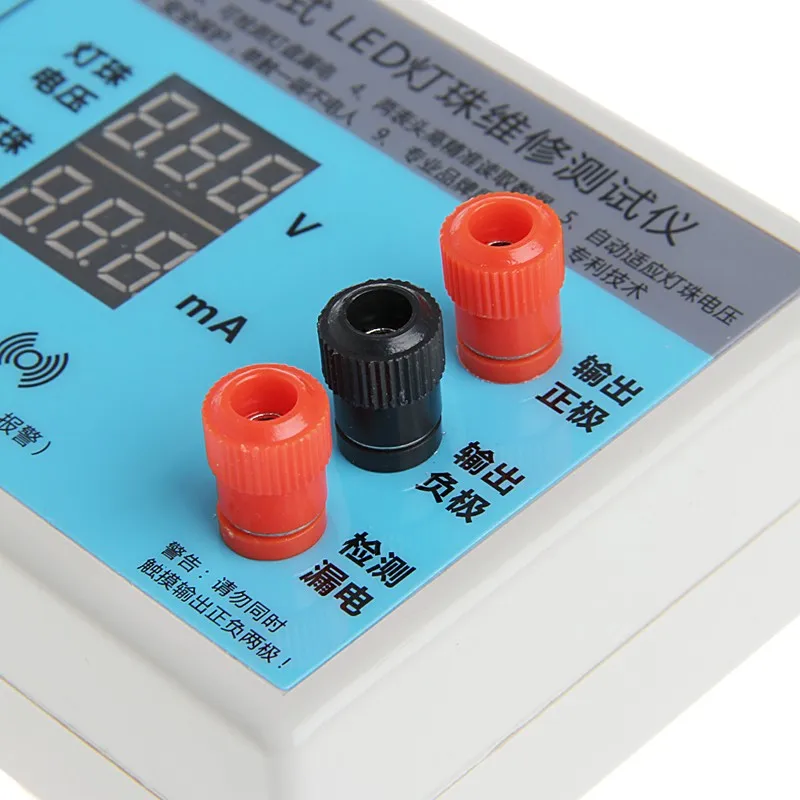 Светодиодный экран OOTDTY 220 В переменного тока с светильник светкой ЖК-тестер лампа