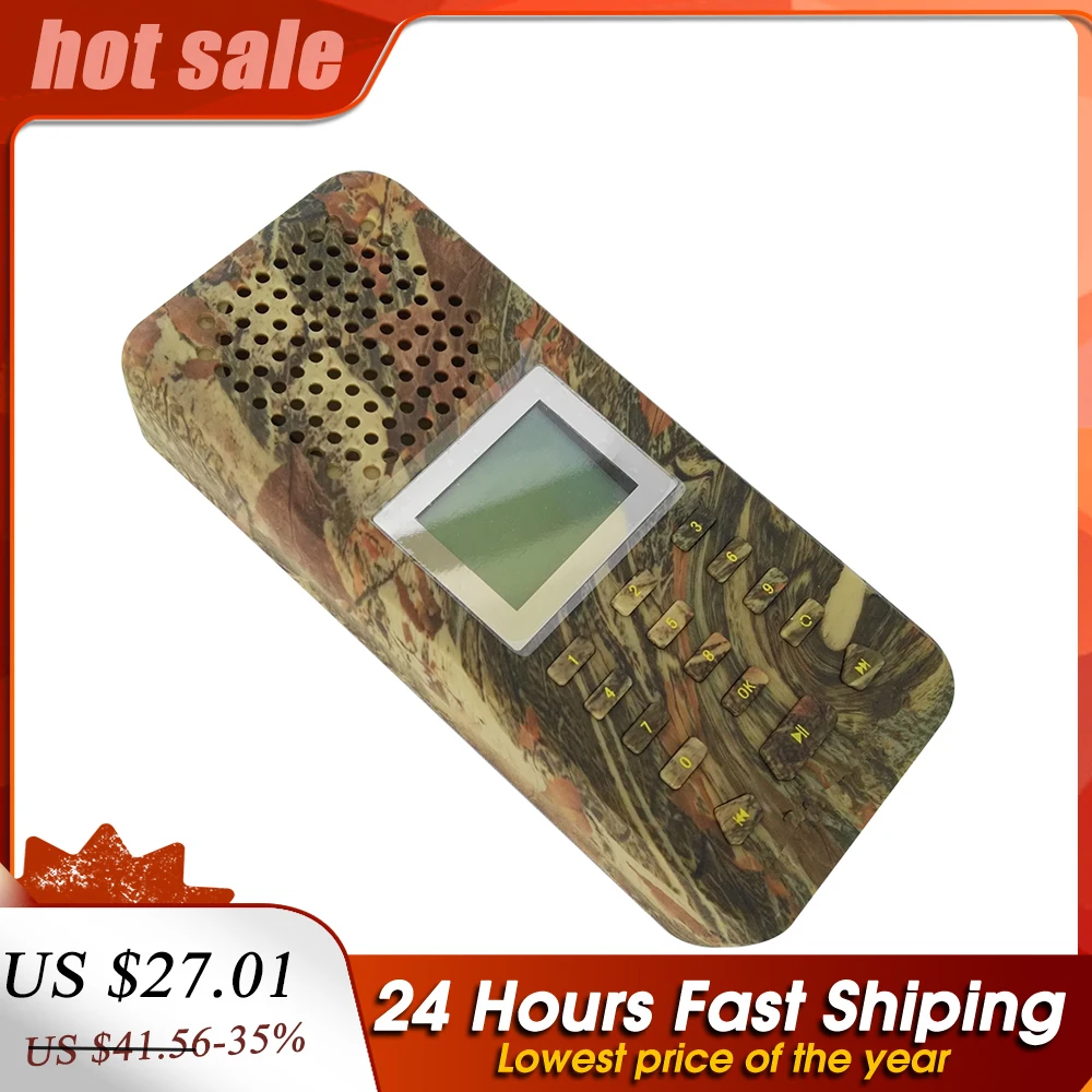 Уличные охотничьи приманки звук хищника mp3 плеер встроенный 150 голоса птиц