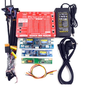Набор инструментов для тестирования ноутбуков T-80S, телевизоров, ЖК-дисплесветодиодный ных панелей, поддержка интерфейса LVDS 7-84 дюйма, линия экрана 14 дюймов, плата высокого давления
