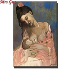 Алмазная живопись с Пабло Пикассо, вышивка крестиком для мамы и ребенка, настенная мозаика, современные картины для гостиной, домашний декор