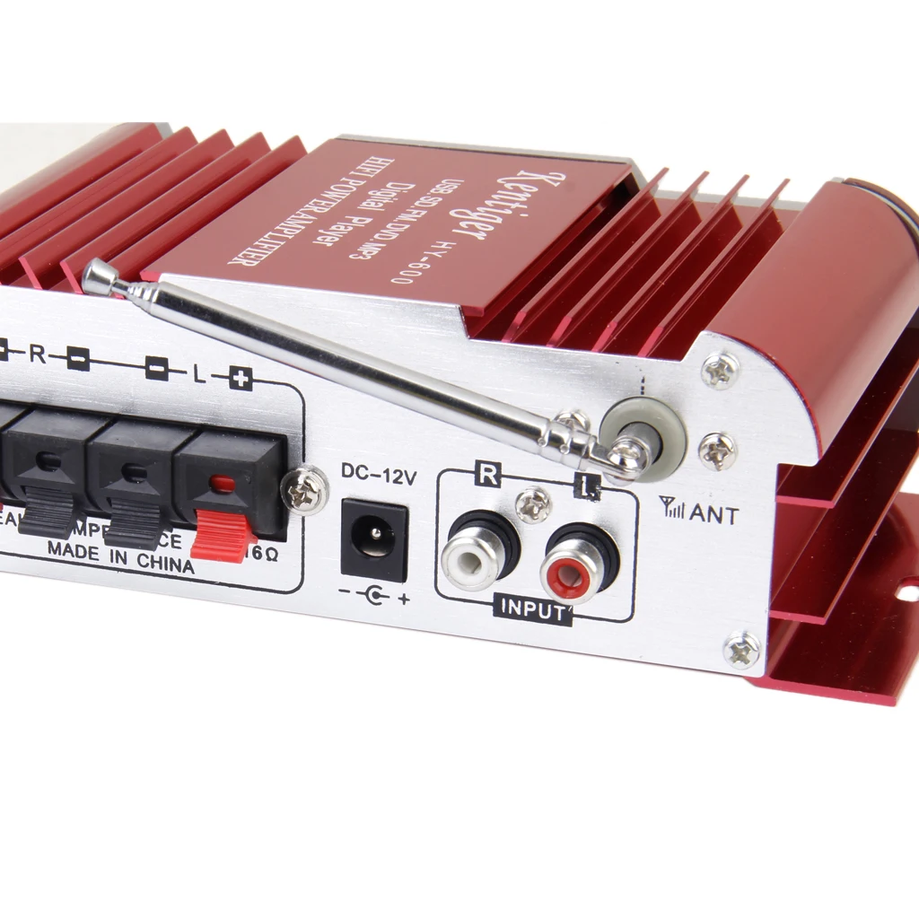 DC12V hi-fi MP3 Усилитель мощности с USB SD/MCC портом дистанционного управления для