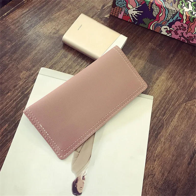 

Fashion Ms. PU Leather Envelope Wallets Holders Long Section Multiple Cards Holder Clutch Fashion Standard Wallet