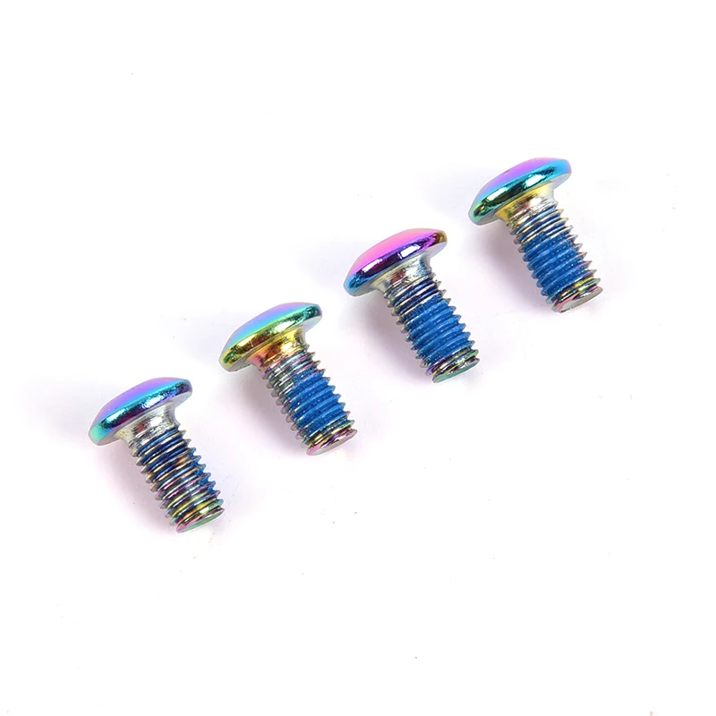 12 шт./компл. M5x10mm Титан горного велосипеда Сверхлегкий тормозной ротор винт Бетти