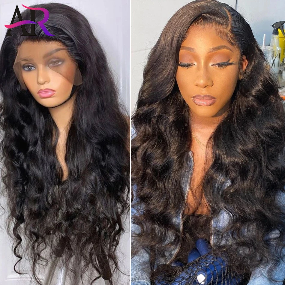 

A&R Body Wave 13x4 Lace Front Wig Natural Hairline Brazilian Body Wave Human Hair Wigs For Woman Pre Plucked Lace Closure Wigs