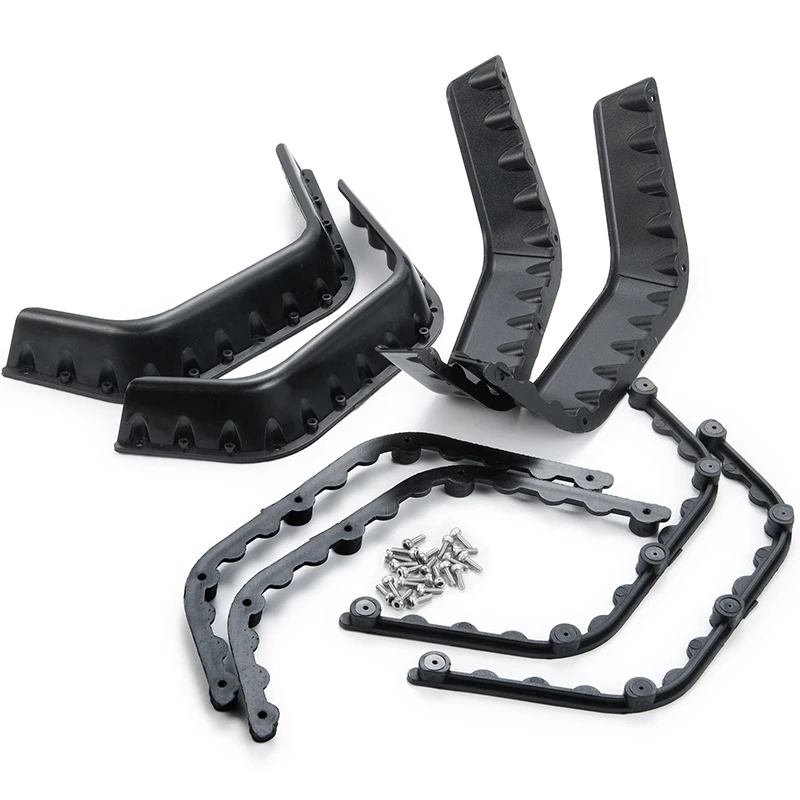 Резиновое колесо на гусеничном ходу AXSPEED 1:10 для осевого SCX10 D90 D110 Gelande II корпус