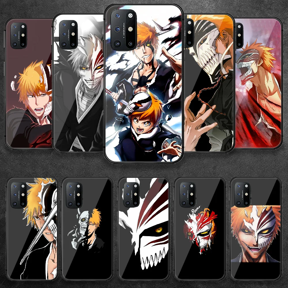 

Bleach Ichigo Kurosaki Anime Tempered Glass Phone Case Cover For Oneplus Oppo Realme A53 Find X 2 3 5 6 7 8 9 T Pro Nord Gt Neo