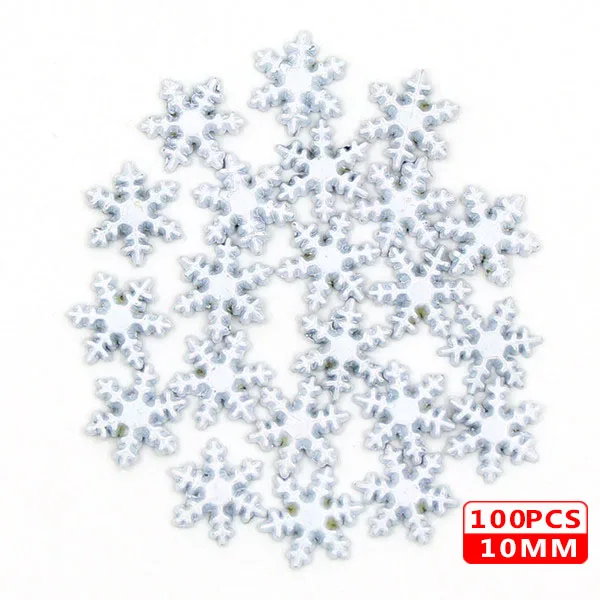 10MM Snow 100 шт Горячая фиксация шпильки медь звезда квадратный череп стразы железные заклепки для одежды металлические заклепки DIY панк аксессуары для одежды - Цвет: 10MM Snow