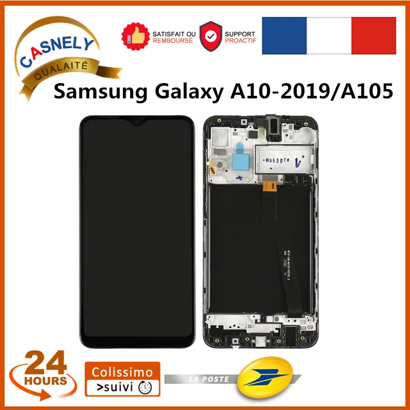 

For Samsung Galaxy A10 A105 A105M A105F LCD Display With Touch Screen Digitizer Assembly Black