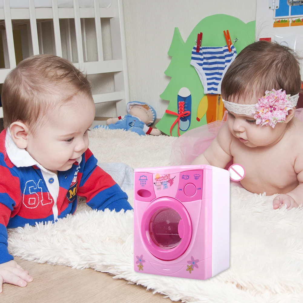 Электронная симуляция стиральная машина игрушки для детей мини игрушка ролевых