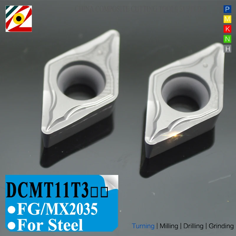 EDGEV Металлокерамические вставки DCMT11T304 DCMT11T308 FG DCMT Карбид бурильная режущая