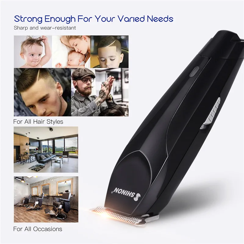 Беспроводной Мужской микро-триммер для волос домашняя Парикмахерская бритва