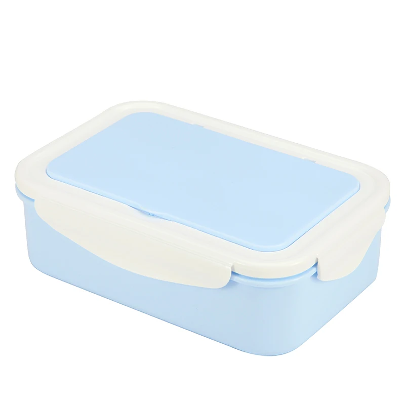 2 или 1 Bento Box для детей герметичный Ланч-бокс Microwavable контейнеры для еды большой ящик для хранения с отсеками - Цвет: 1 pcs KT157