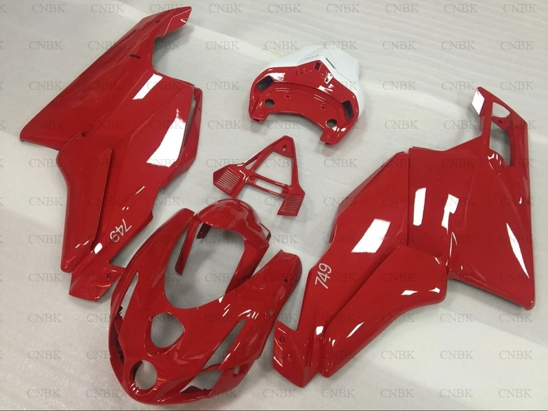 Abs обтекатель для 749R 2003 999S мотоцикл 03 DUCATI 749 наборы тела 2004 красный белый|Полные
