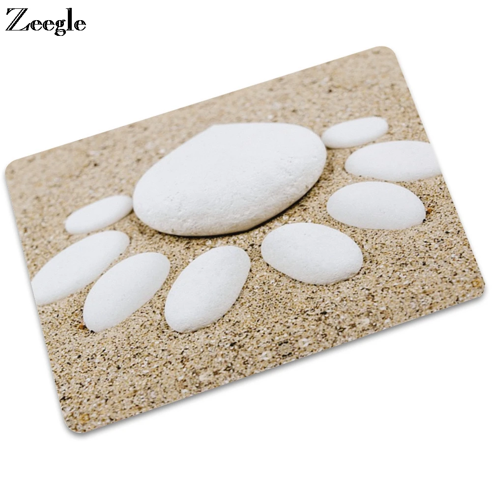 Напольный коврик Zeegle резиновый абсорбирующий для ванной комнаты