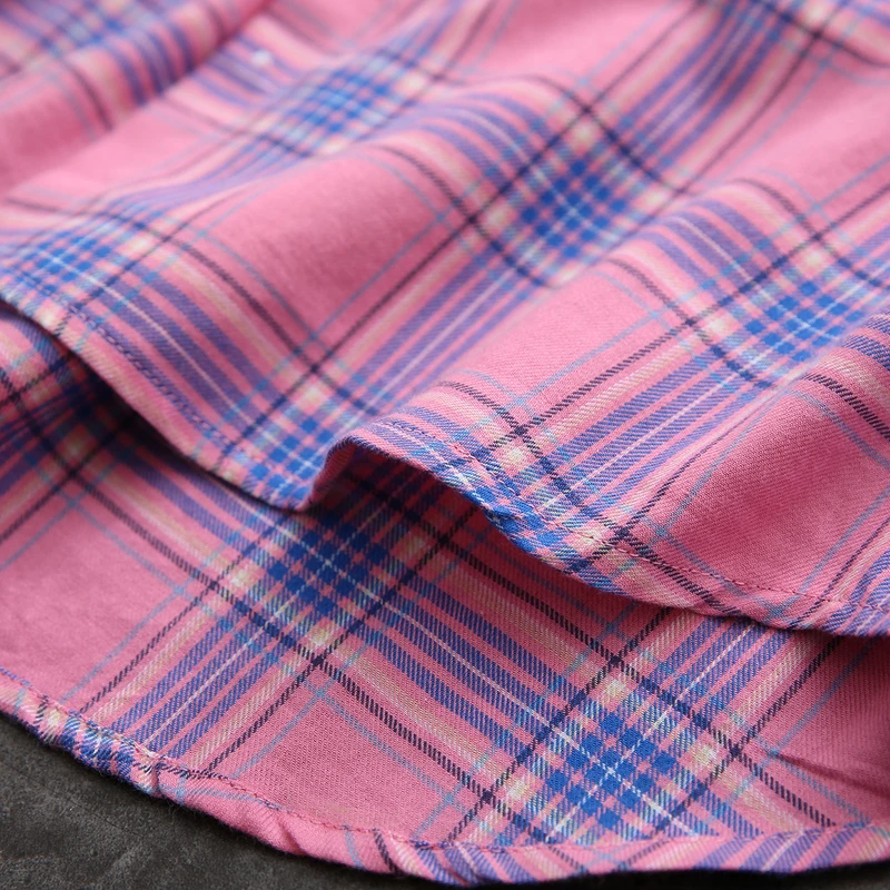 Женская блузка GOPLUS одежда для бойфренда женская рубашка в клетку большого