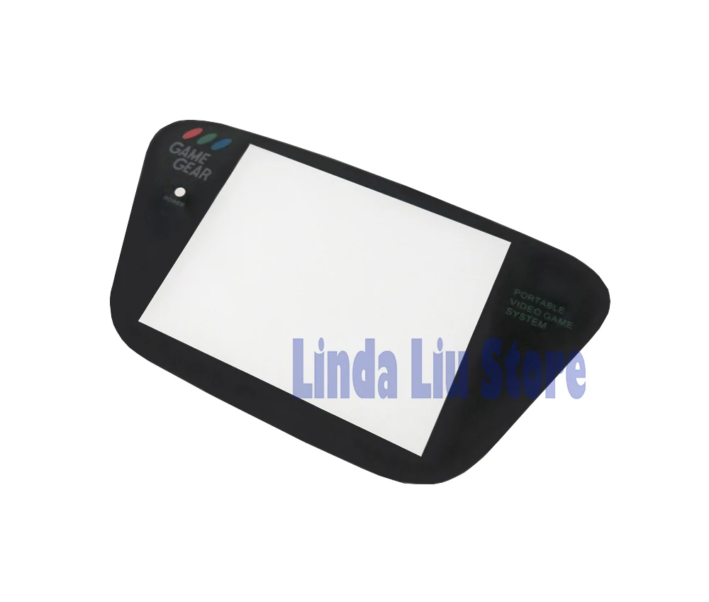 Пластиковая запасная крышка объектива для sega Game gear black GG Game gear Console