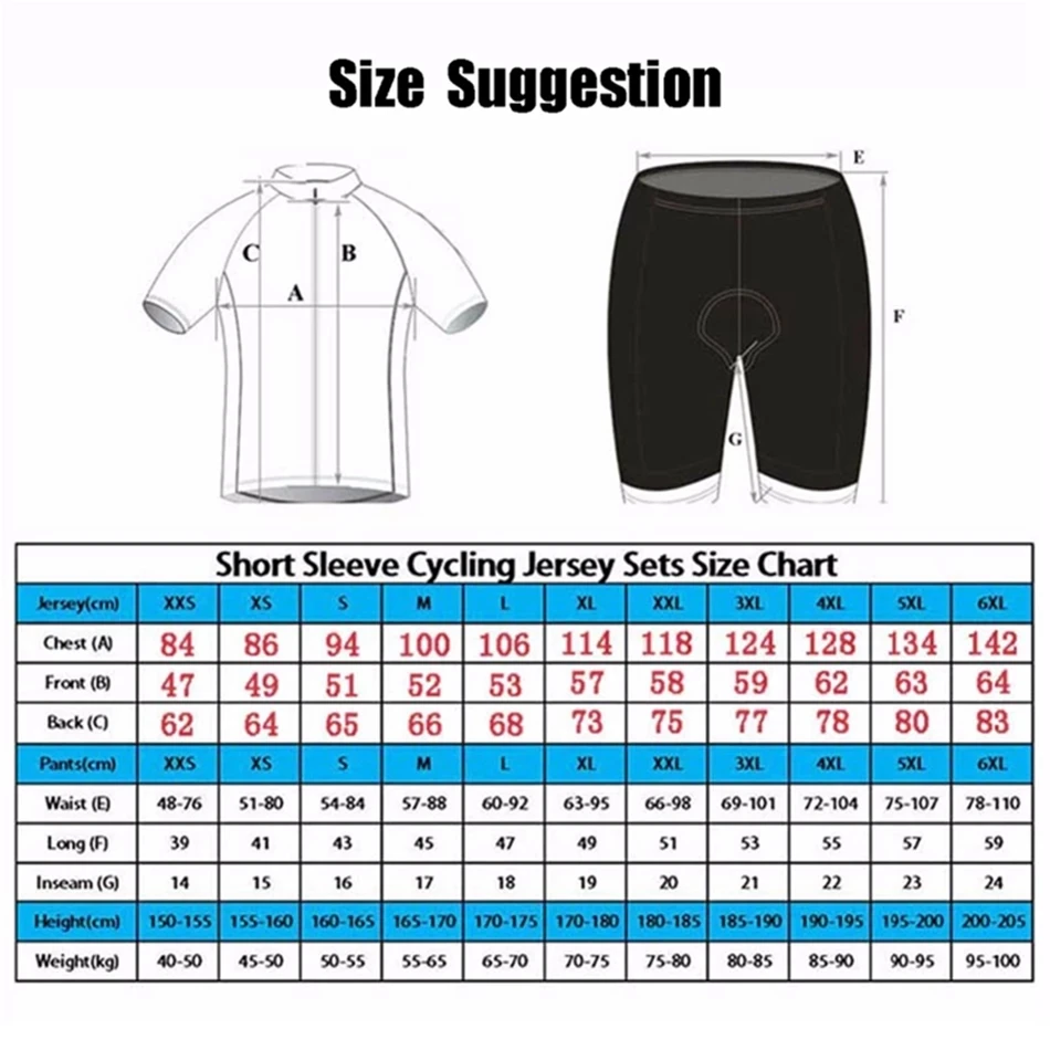 

summer2021 summer men's short-sleeved cycling jersey suitcycling wear
