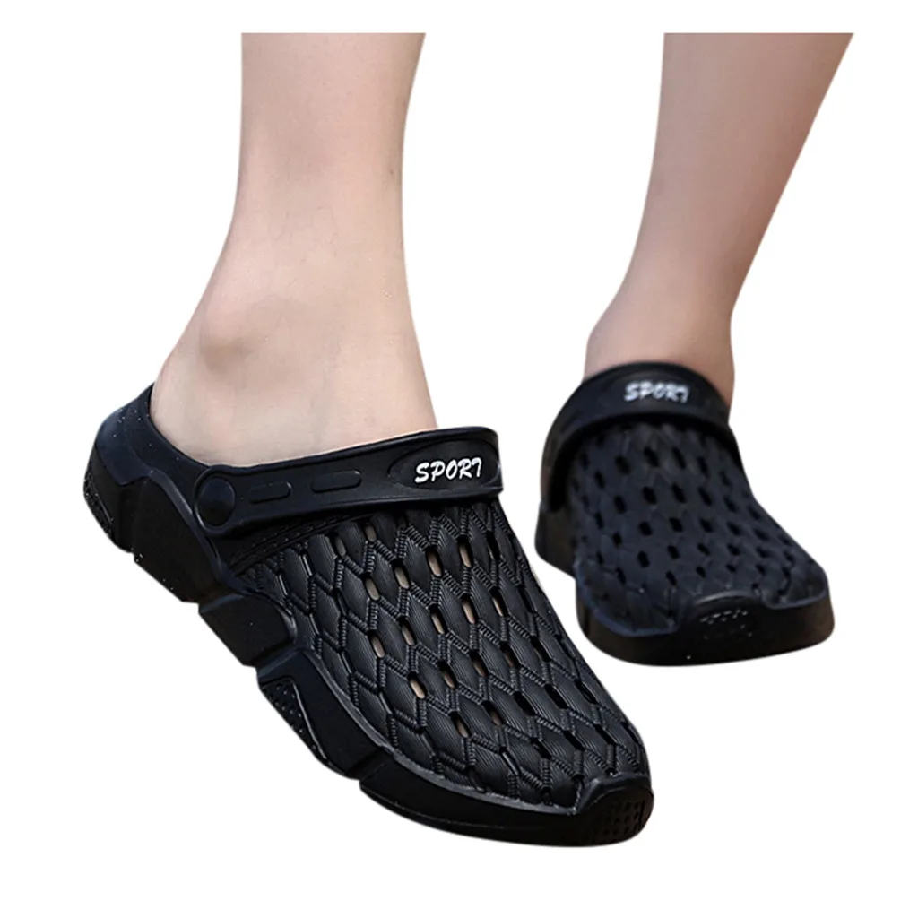 SAGACE в стиле унисекс для мужчин и женщин дышащие шлепанцы лета пляжа с выбитыми