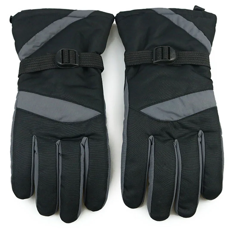 

Серые лыжные перчатки, водонепроницаемые новые мужские ветрозащитные и теплые нескользящие перчатки для осени и зимы