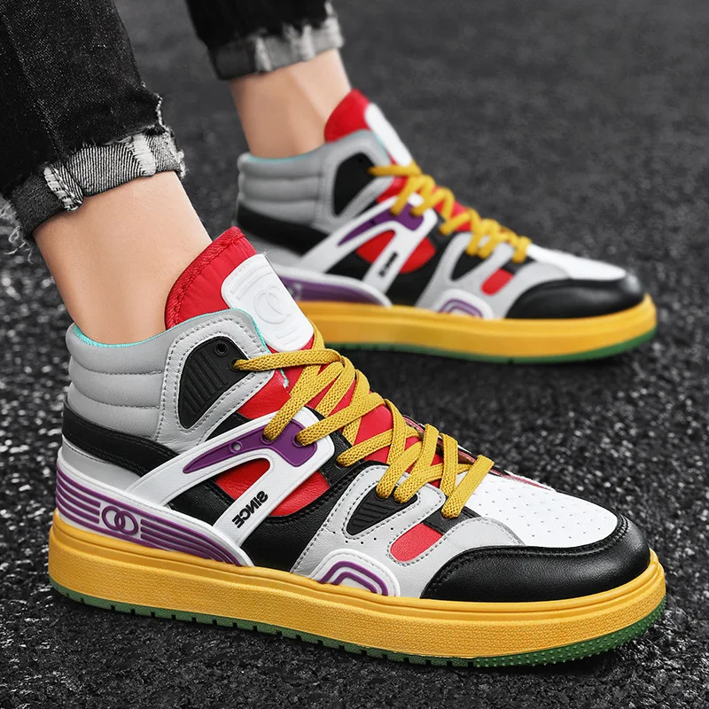 

Sneakers for Women 2021 Winter Fashion New Running Platform Sports Shoes Comfortable Walking Ladies Winter Boots High Top Casual