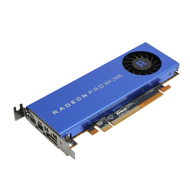 Половина высоты дефлектор для графической карты AMD Radeon Pro WX 2100 8 см wx2100 сплит экран