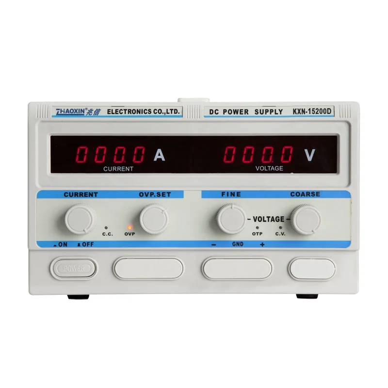 KXN-15200D серия высокомощный импульсный источник питания постоянного тока один выход: 0-15V 0-200A серия высокомощный импульсный источник питания постоянного тока