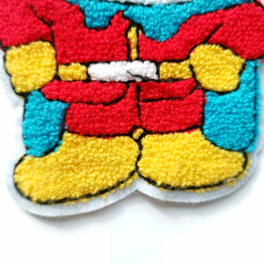 

Design large embroidery big bear animal cartoon patches for clothing HE-3013