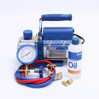 fy 1h n air conditioni add fluoride tool vacuum pump set with refrigerant table pressure gauge refrigerant tube