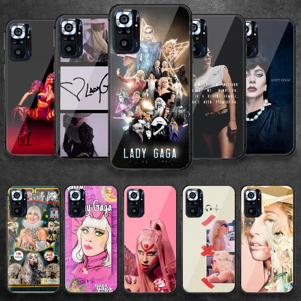 

Lady Gaga Chromatica Tempered Glass Phone Case Cover For Xiaomi Redmi Note 7 8 9 10 A C T S Pro K 30 40 Black Cover Hoesjes Etui