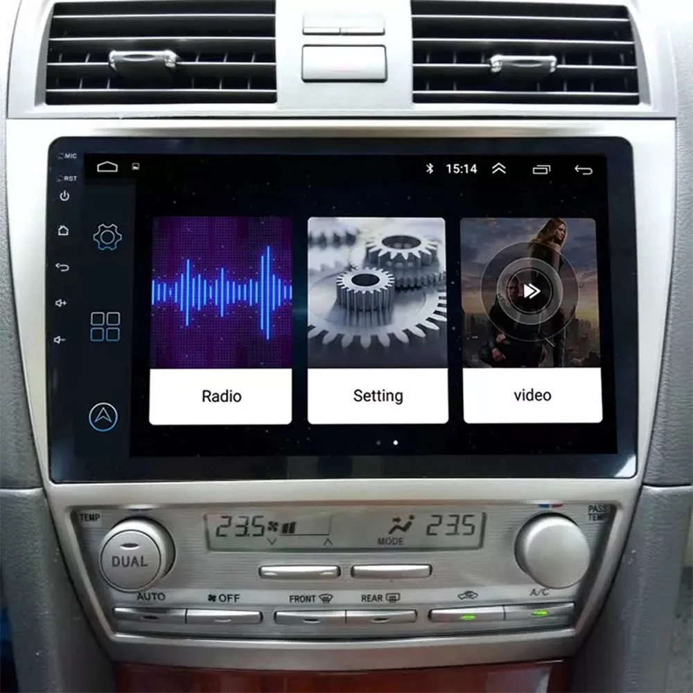 Автомобильный мультимедийный плеер стерео GPS DVD радио навигация NAVI Android экран