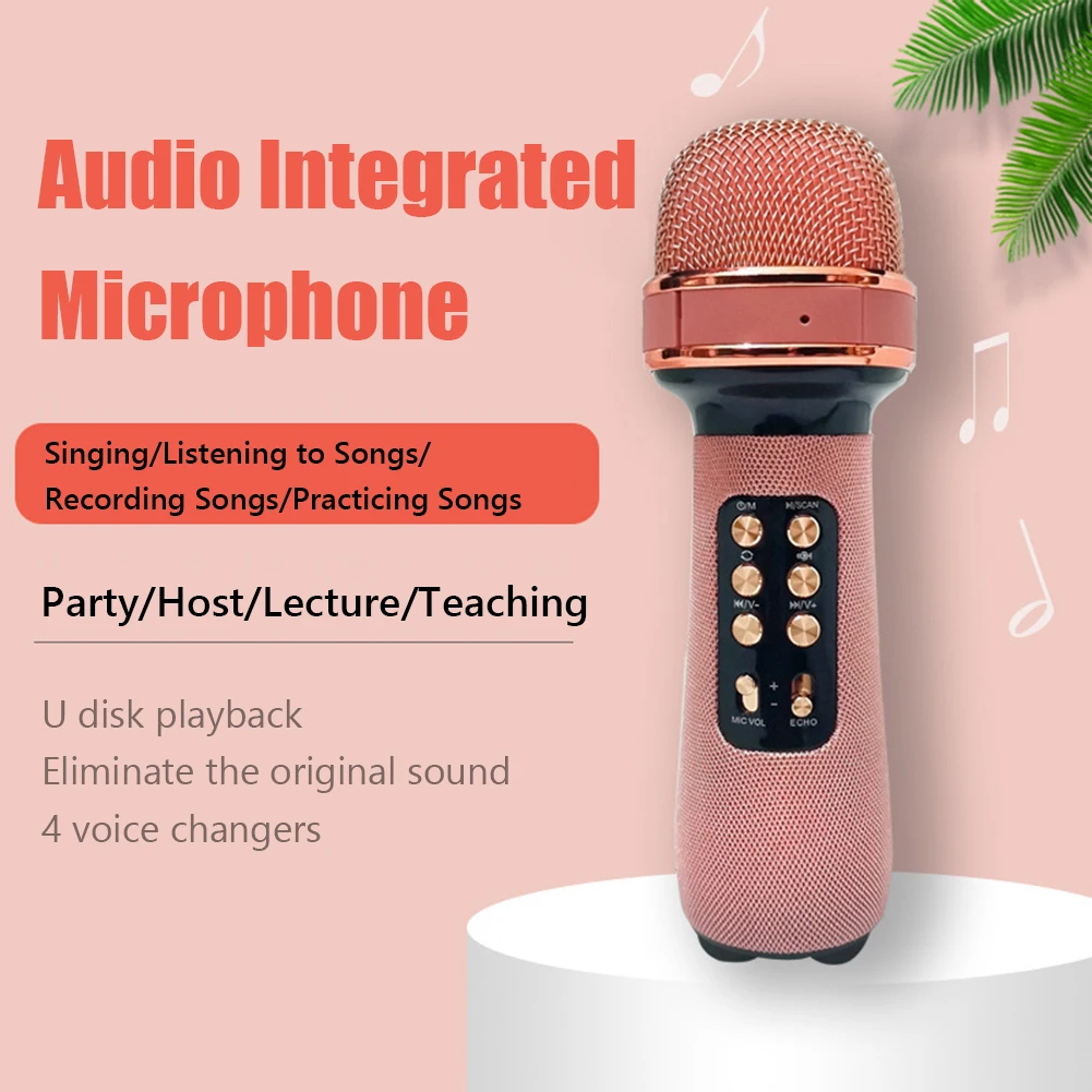 

Bluetooth-микрофон, микрофон, FM-радио, изменение голоса