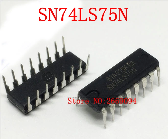 5 шт./10 шт./50 шт./100 шт. Бесплатная доставка HD74LS75P 74LS75P DIP16 HD74LS75 DIP SN74LS75N 74LS75N 74LS75 Новый и