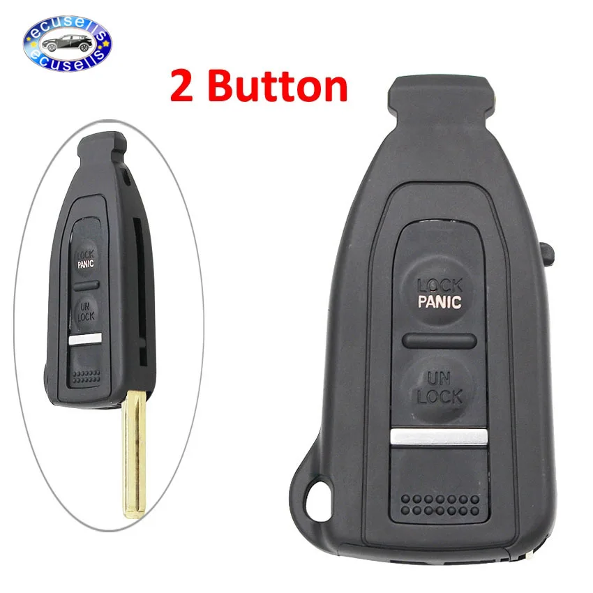 Умный чехол для ключа с дистанционным управлением и 2 кнопками Lexus LS430 2002