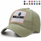 Кепка-бейсболка World Of Tanks, женская, однотонная, с косточками