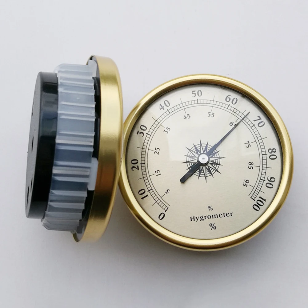 Круглый Мини-гигрометр механический Высокоточный Измеритель температуры и