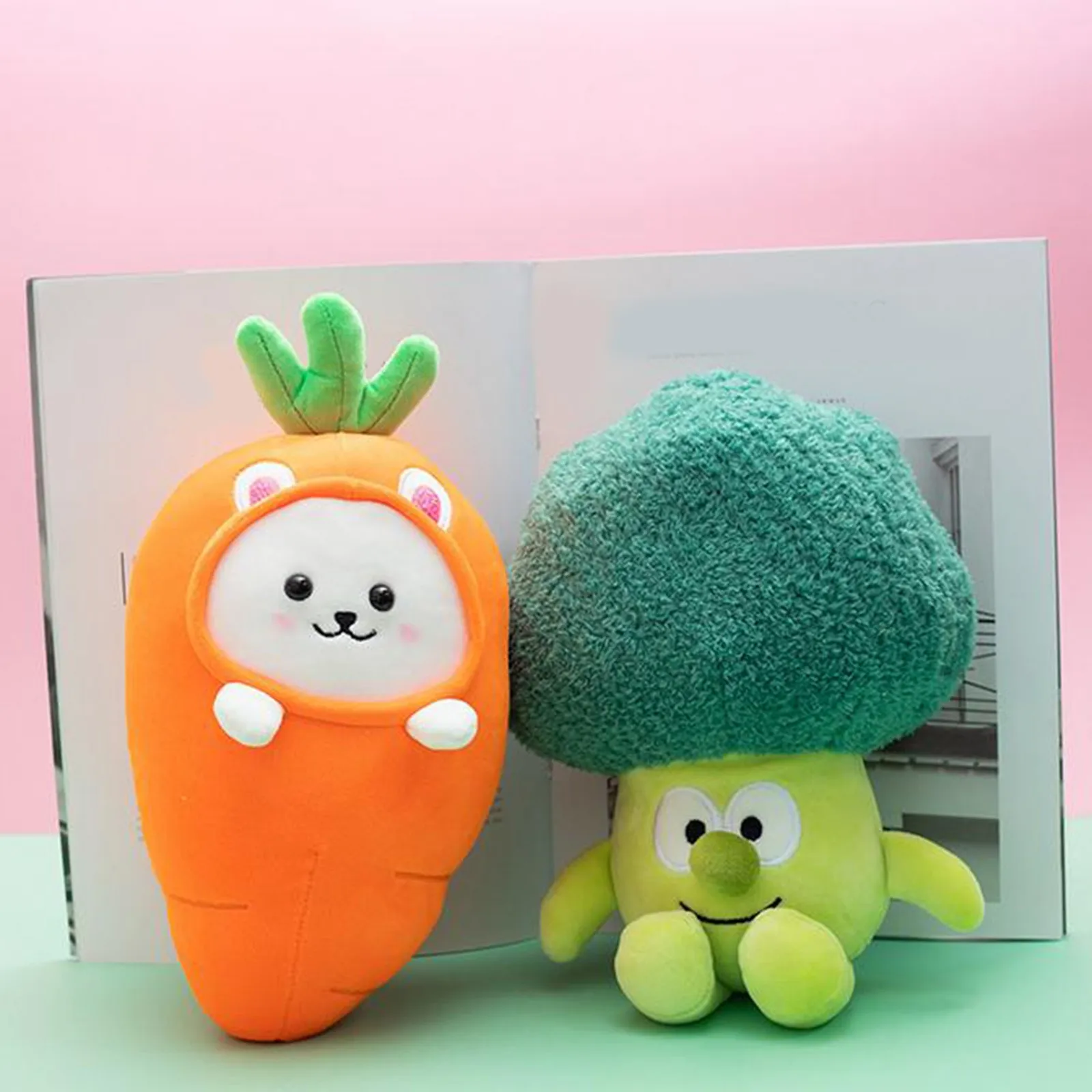 

Novel Simulation Vegetable Plush Toys Anime Cute Cartoon Plush Dolls For Kids Women Pillow Gift Decoration zabawki dla dzieci