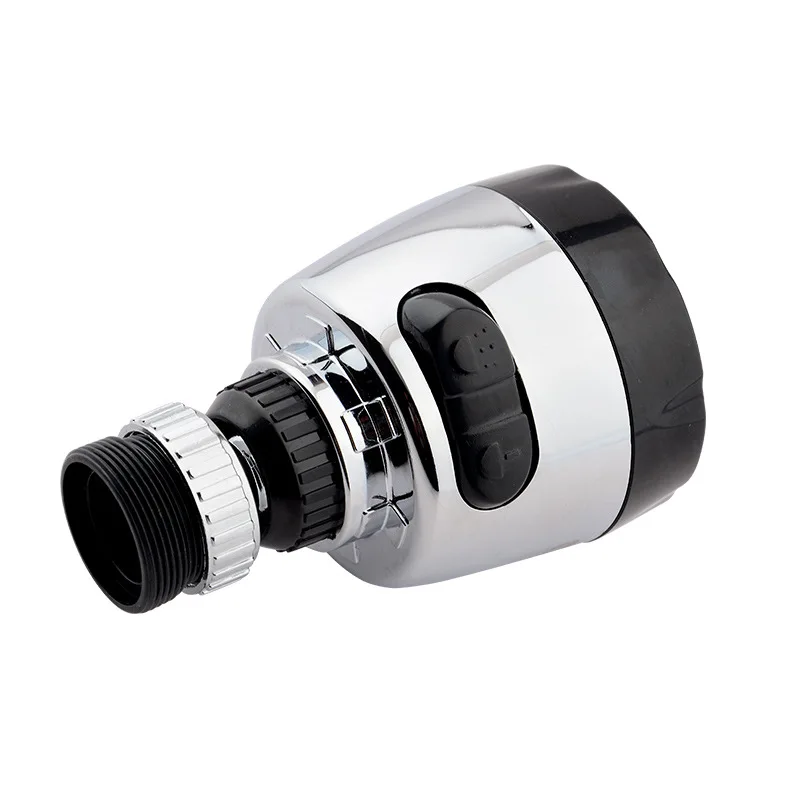 

Kitchen Faucet Increase Bubbler Splash ABS Faucet Filtered 360 Rotate Water Saving Two-speed Faucet Nozzle Aerator Accessories
