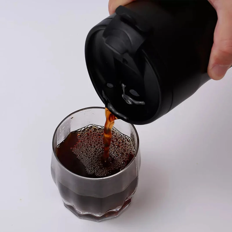 Xiaomi Lavida Mini Electric Grinding Coffee Cup 427ml Kitchen Grinder Double layer filter Bean Grind Cafe | Бытовая техника