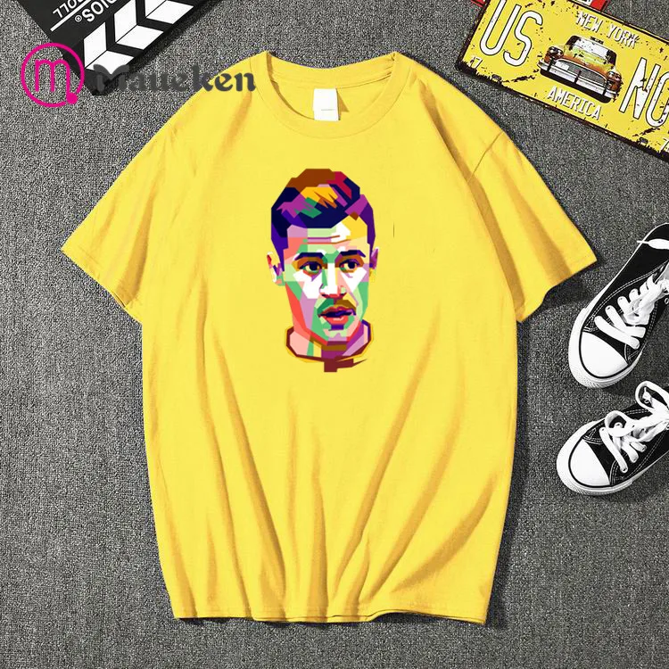 

Coutinho face printing T-shirt Harajuku Streetwear Cotton Camisetas Hombre Men Funny Cool Hip Hop T Shirt