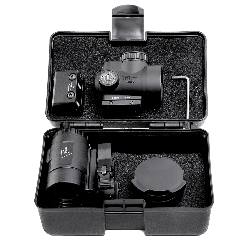 Trijicon MRO Тактический HD Стиль 1x25 Red Dot Sithg Дисплей зеркало и быстросъемные