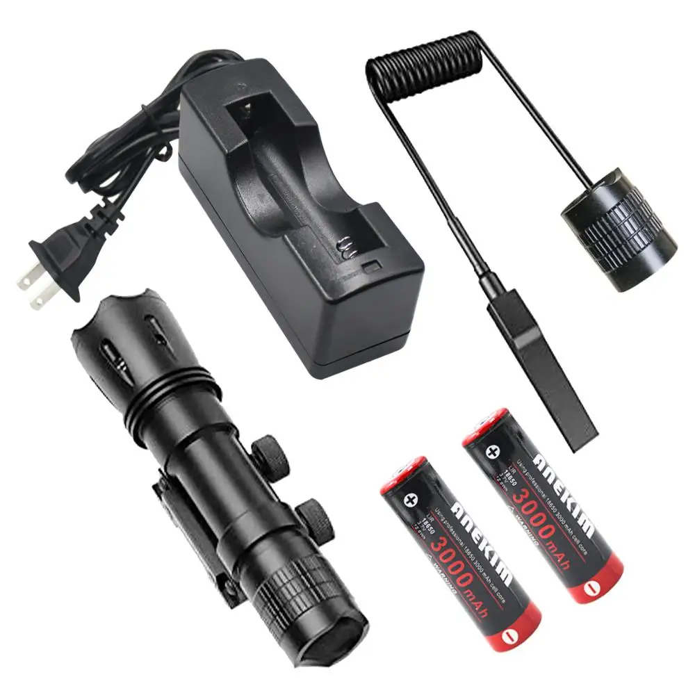 ANEKIM ML15 CREE 1600 люмен Тактический рельсовый фонарик для оружия охотничий свет