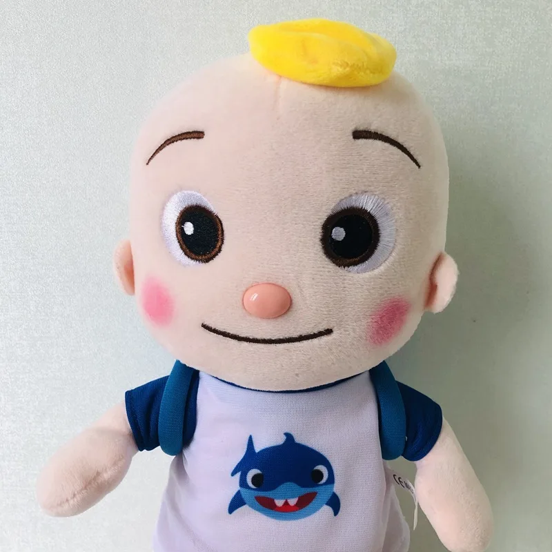 

30cm Anime Cocomelon JJ Plush Toy Cute Soft Stuffed Undressable Educational Dolls For Kid Birthday Gift