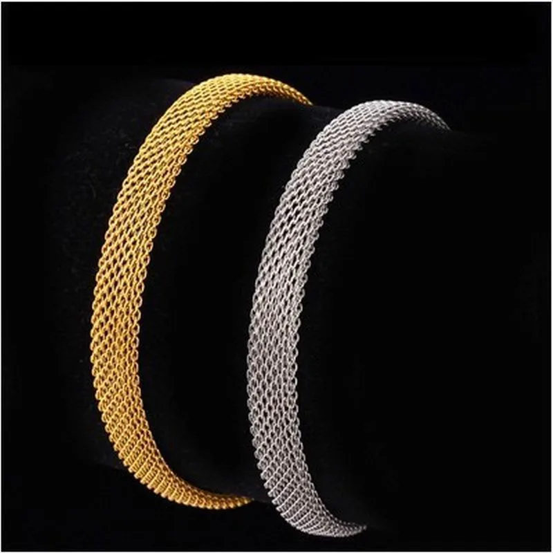 16 30 дюймов цепочка змейкой плоского плетения воротник в стиле панк браслет