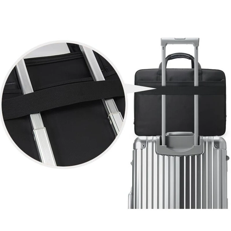 2021 Top-level Super Capacity Plus Business Men's Briefcase Women Handbags Laptop Bags 16 17 19 Inch Oxford Crossbody Travel Bag