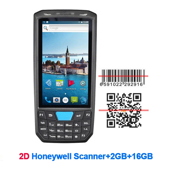 2D ISSYZONEPOS портативный pos-терминал КПК Android 8,1 1D 2D Honeywell сканер штрих-кода 4G NFC считыватель штрих-кодов портативный сборщик данных - Color: 2D