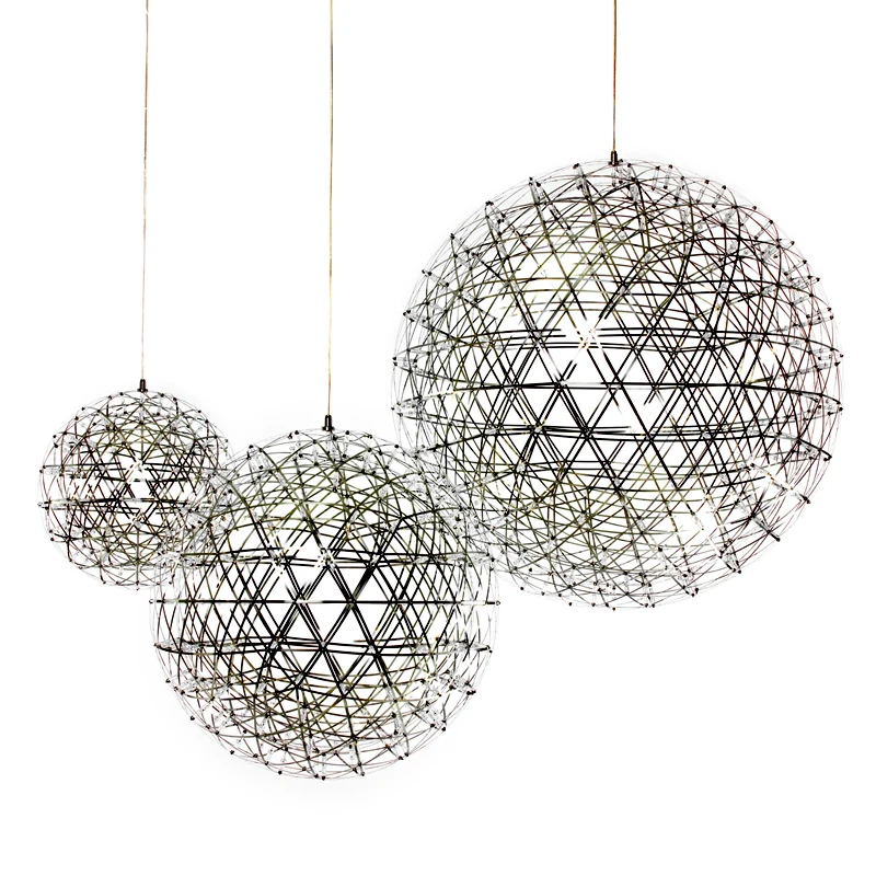 Garland Spark Round Balls Chandelier Kids room Bedroom Hall moon light fixtures indoor home Designer Star lamp | Лампы и освещение